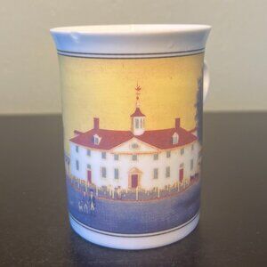 The West Front of Mount Vernon Cup Mug Art by Edward Savage ~ George Washington